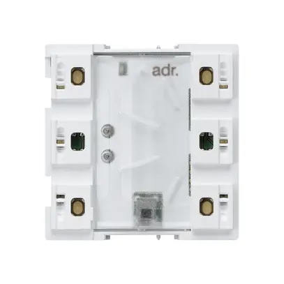 Tasto 2×KNX-BCU Hager con LED systemlink/easylink 