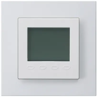 Termostato ambiente INC kallysto.pro C con display grigio chiaro 