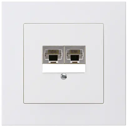 UP-Dose kallysto.pro 2×RJ45s parallel weiss 
