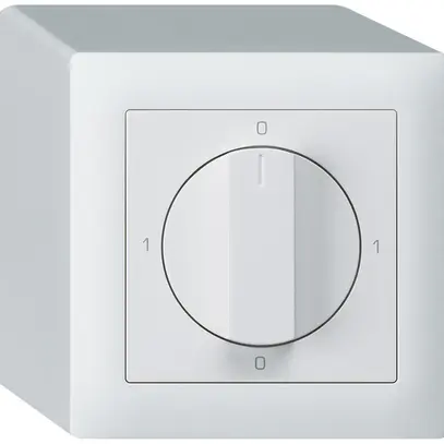 Interruttore rotativo AP kallysto 3/1L bianco con manopola 