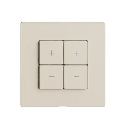 Commande pour variateur 2K/4T Edue Wiser crema 