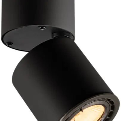 Plafoniera LED SLV SUPROS 78, 9W 700lm 3000K 60° IP20 nero 