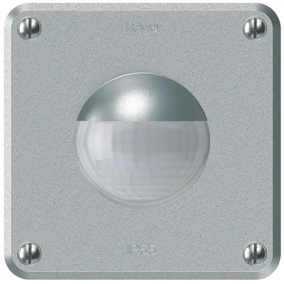 Détecteur de mouvement Hager robusto IP55 A 3 fils aluminium 