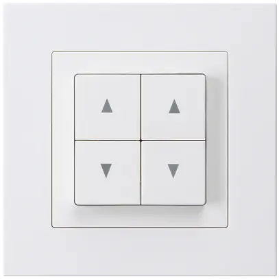 UP-Storentaster kallysto.pro weiss mit 4 Funktionstasten 