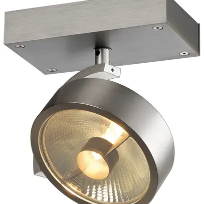 Plafoniera SLV KALU, GU10 75W IP20 alu spazzolato 
