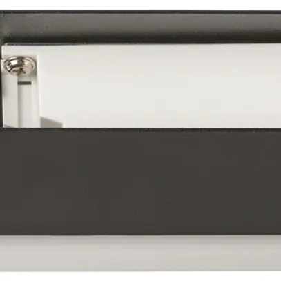 LED-Wandleuchte SLV ONE LINEAR 70 20W 990lm 927/930 IP44 DIM 705mm schwarz 