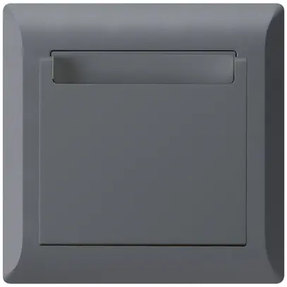 Interruttore Hotelcard INC kallysto.line 1L antracite 