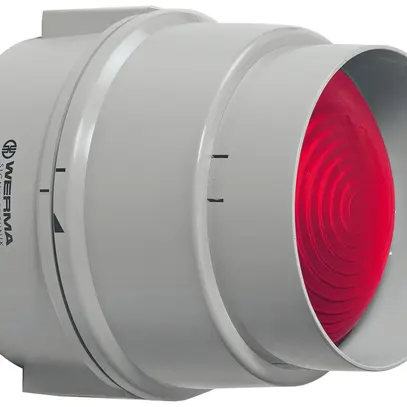 Lampada permanente BWM 12…230V AC/DC rosso 
