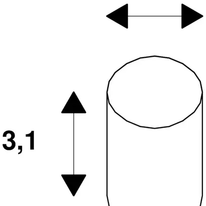 Crochet de câble SLV FITU, blanc 
