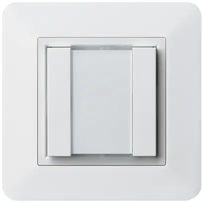 Poussoir multifonction ENC kallysto.trend KNX RF 2× blanc 