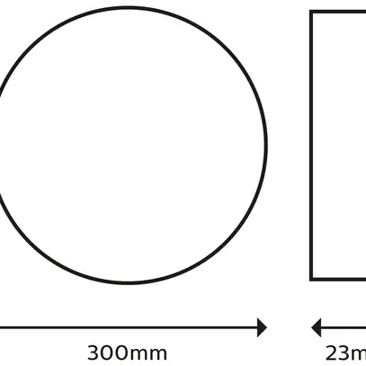 Plafoniera LED Philips SceneSwitch 18W 1500lm 2700K IP44 REG Ø300mm bianco 