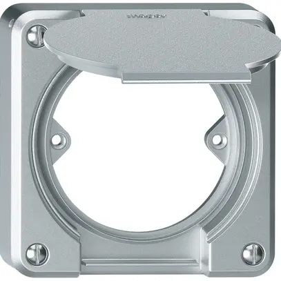 Partie supérieure robusto avec clapet aluminium 2 points avec disque de réduc. 