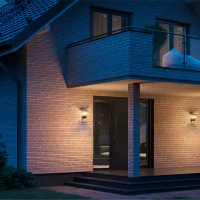 Applique Steinel L 10 S E27 0…15W IP44 avec senseur noir 