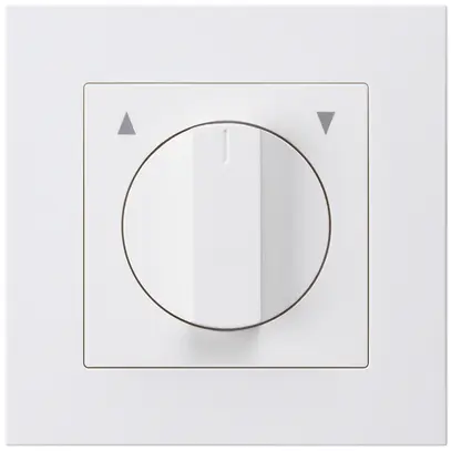 Interruttore/tasto rotativo INC per tapparella KPR bianco 
