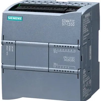 Unità base PLC Siemens SIMATIC S7-1200 CPU 1212C DC/DC/DC 24V 
