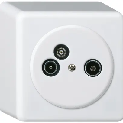 AP-Antennendose TV-R-Daten basico 2GHz 4dB weiss 