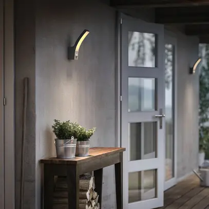 Applique LED Philips Splay SEN 12W 1100lm 2700K IP44 anthracite 