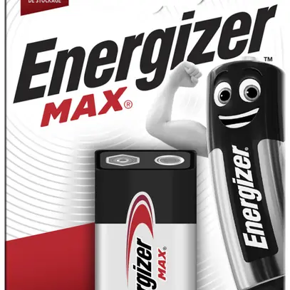 Pila alcalina Energizer Max 6LR61 9V blister a 1 pezzo 