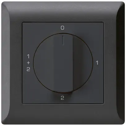 Interrupteur rotatif ENC kallysto.line 1/1L noir avec manette 