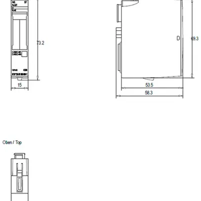 Module de sortie API Siemens SIMATIC ET200SP AQ 4×U/I ST A0/A1 CC00 