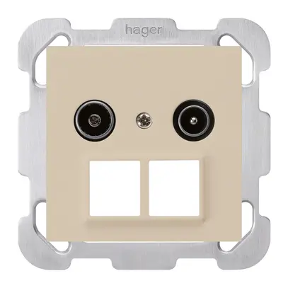 Prise d'antenne ENC R/TV HMS kallysto B 19dB beige 