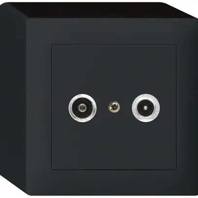 Prise antenne AP kallysto R/TV 4dB 2GHz noir 