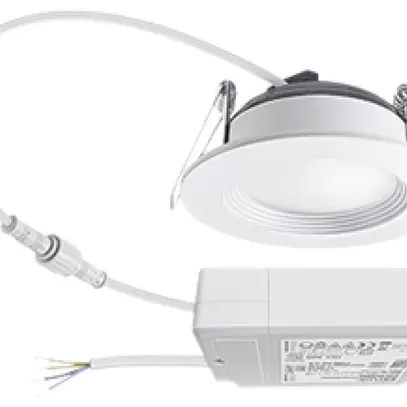 LED-Downlight ESYLUX ELSA-2 Ø98 DALI 5W 4000K, 500lm, weiss 