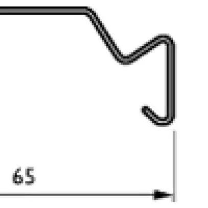 Staffa di montaggio Maxos Fusion LL500Z SMB WH, bianco 