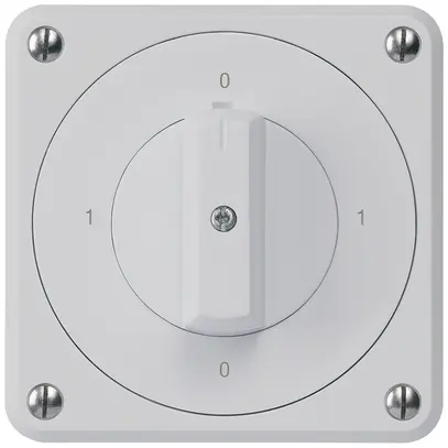 Interruttore rotativo INC robusto IP55 schema 0/3P grigio 