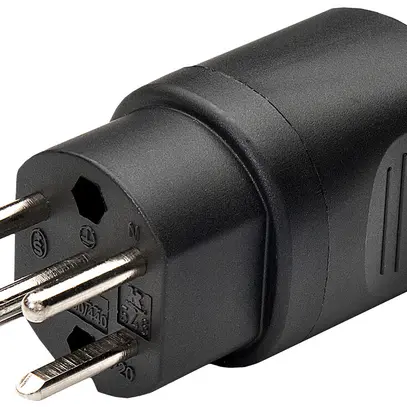 Spina mobile ELBRO T15 nero 10A 400V 
