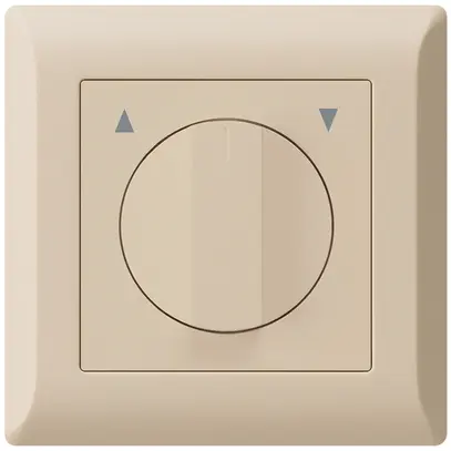 Interruttore/tasto rotativo INC per tapparella KLI beige 