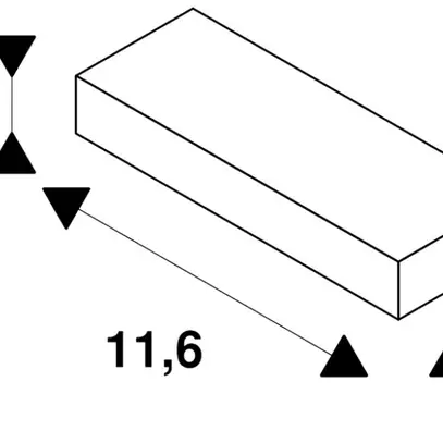 Apparecchio di comando LED SLV DALI PUSH-DIM, 1…100%, 10…24VDC (max. 5A) 