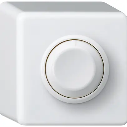 Variateur universel basico AP blanc 