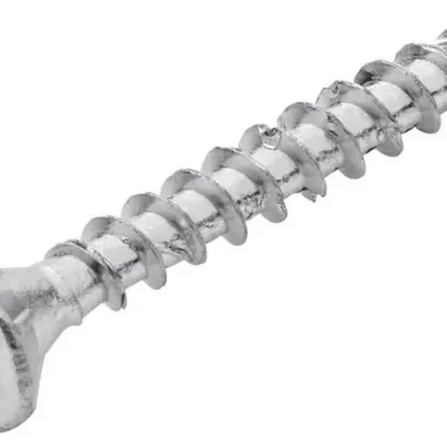 Vite p.pannello truciolare a testa svasata Ferronorm T10 3.5×16mm zincata s.asta 