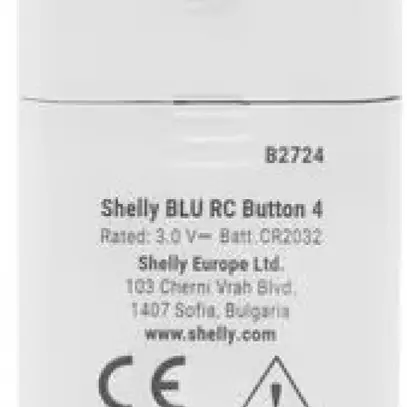 Shelly BLU RC button 4 4 pulsanti bianco 