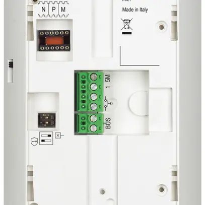 Stazione interna audio Bticino CLASSE 100 A16M, 2 fili, bianco 