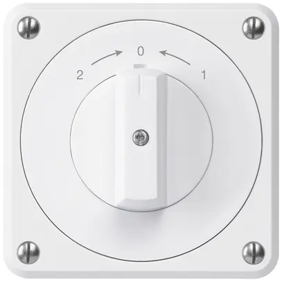Contact pivotant ENC robusto IP55 blanc inverseur 