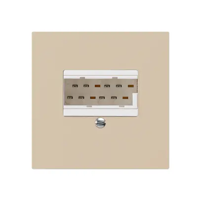 Boîte ENC kallysto 2×TT83 beige 