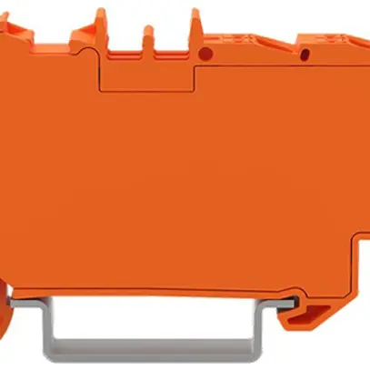 Morsetto di passaggio WAGO Contact TOPJOB S 1×6/6×1.5mm² Ex e II arancione 
