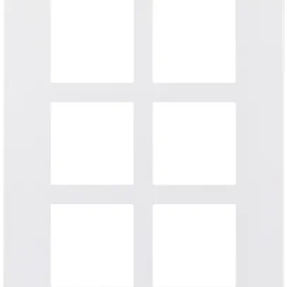 Intestazione INC Legrand Arteor 3×2, verticale, bianco 