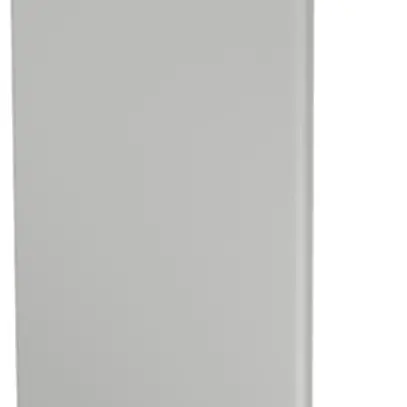 Piastra terminale Bettermann p.canale d'installazione WDK grigio chiaro 60×210mm 