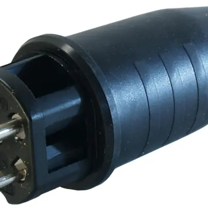 Stecker T15 Gummi schwarz 