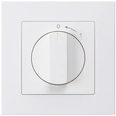 Contact pivotant ENC 0<-1/1L blanc kallysto.pro avec manette 