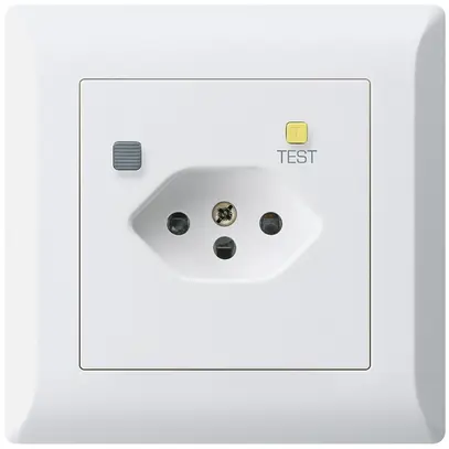 Presa INC KLI T13 FI 30mA bianco 