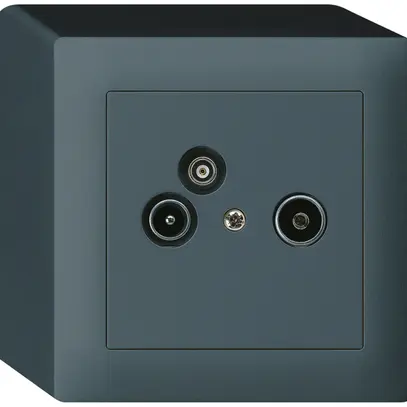 Prise pour antenne AP R/TV-Données kallysto 2GHz 4dB anthracite 