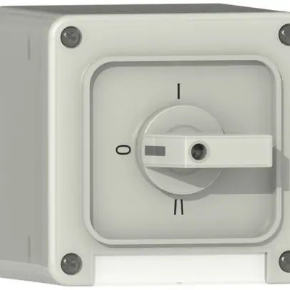 Interrupteur rotatif AP NAP SUPRA 2/1 gris 
