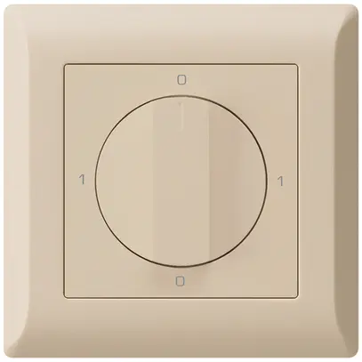Interrupteur rotatif ENC kallysto.line 0/1L beige avec manette 