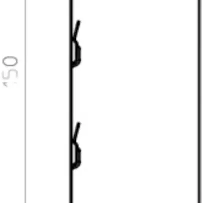 Canale d'installazione Bettermann LKM 60×150×2000mm acciaio zincato 