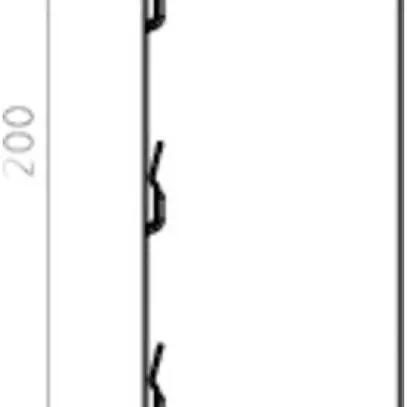 Canale d'installazione Bettermann LKM 60×200×2000mm zincato bianco puro 