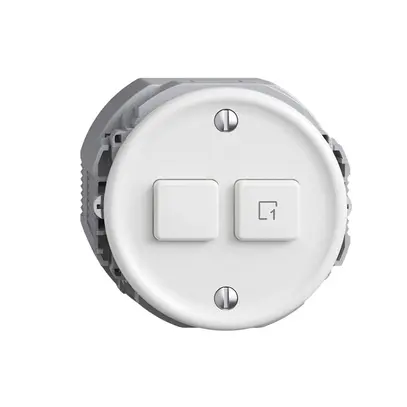 Stazione secondaria per interruttore 1c/2t scena WLAN Sdue Wiser bianco 